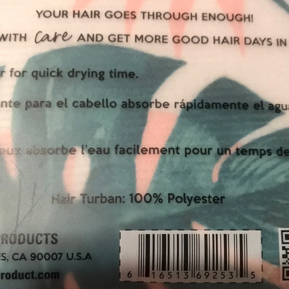 New HAIR TURBAN/ SPA SOLUTIONS